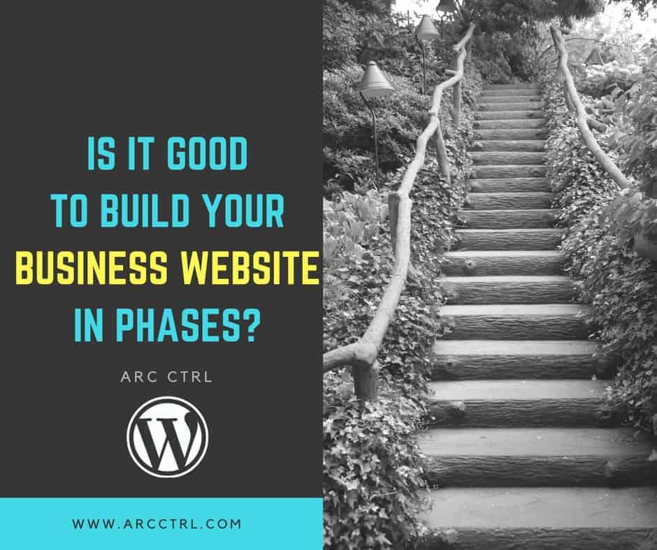 Cover Image for Is it good to build your business website in phases?